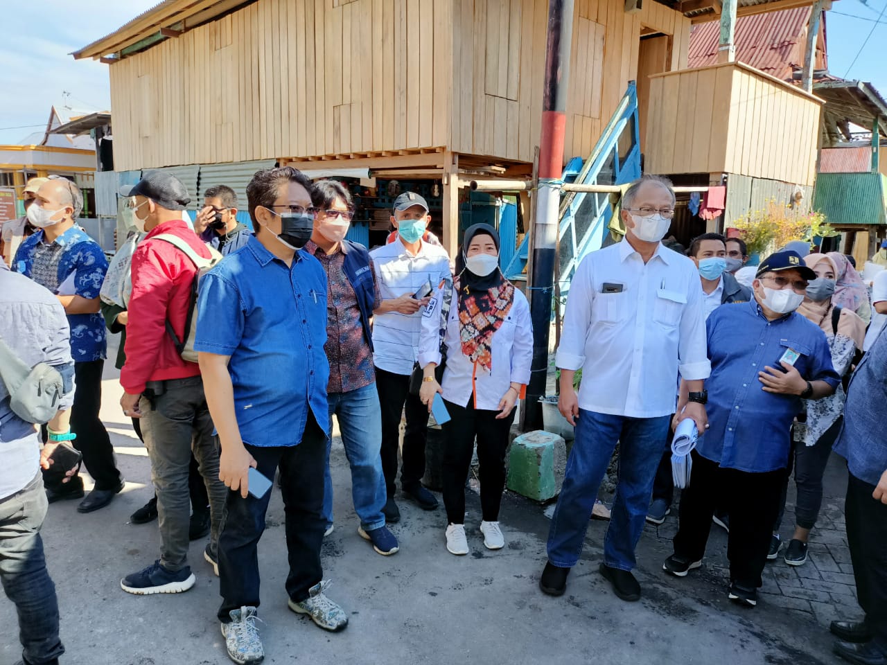 Staf Ahli Menteri PUPR Tinjau Kawasan Niaga Parepare, Persiapan Penanganan Kumuh Kawasan Perkotaan